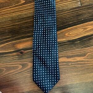 Daniel Cremieux | Men's Black & Blue Dress Tie | 3" Wide | 0503